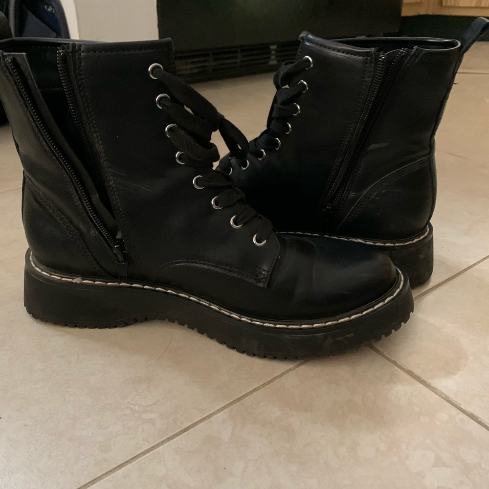 Madden Girl Combat boots
